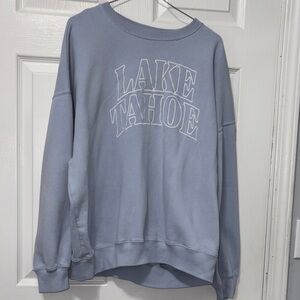 Hollister Blue Lake Tahoe Sweatshirt